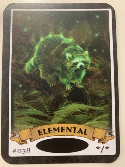 画像1: エレメンタルトークン/ Elemental  Token (Mark Pool) #038