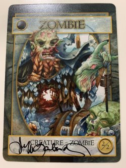 画像1: ゾンビトークン/Zombie Token 【Ver.3】 (Jeff Laubenstein)   サインド