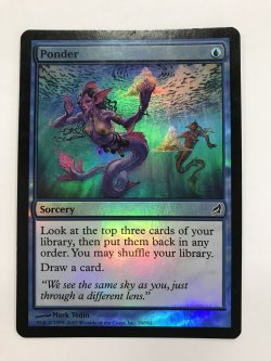 画像1: 思案/Ponder (LRW)《Foil》 【PLD】【カウントダウン】