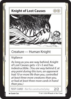 画像1: Knight of Lost Causes (MB2)