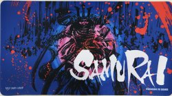 画像1: LUNLUNプレイマット：【御歌頭：SAMURAI(横)】  【送料込】