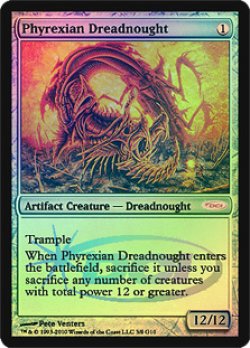 画像1: ファイレクシアン・ドレッドノート/Phyrexian Dreadnought (Judge)