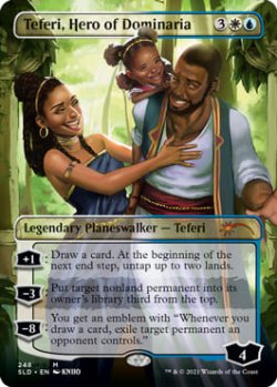 画像1: ドミナリアの英雄、テフェリー/Teferi, Hero of Dominaria (248) (SLD)《Foil》