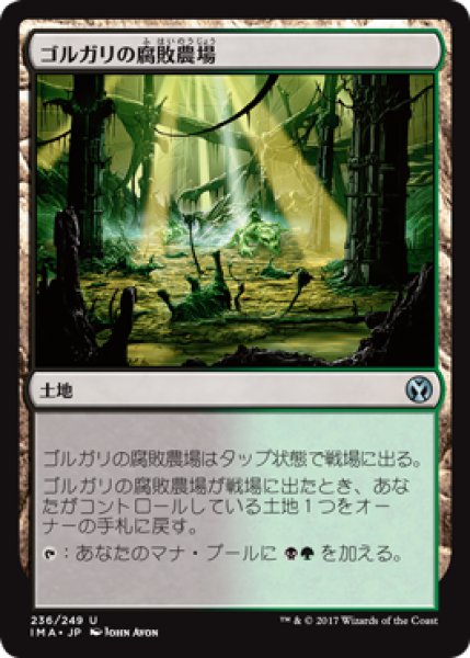 画像1: ゴルガリの腐敗農場/Golgari Rot Farm (IMA) (1)