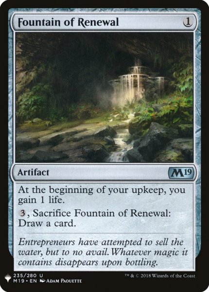 画像1: 更生の泉/Fountain of Renewal (Mystery Booster) (1)