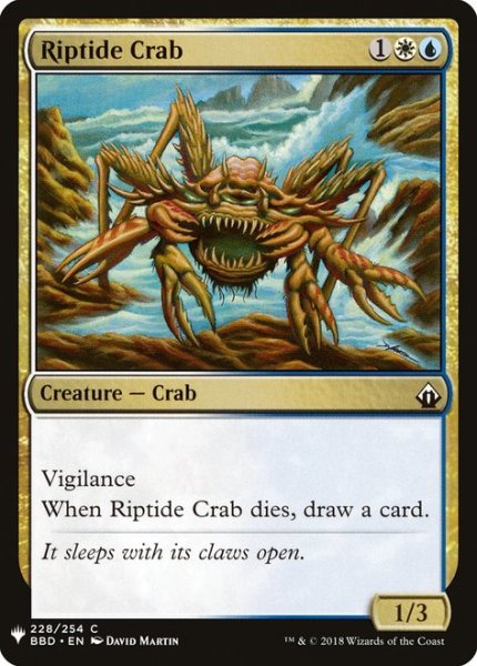 画像1: 激浪のカニ/Riptide Crab (Mystery Booster) (1)