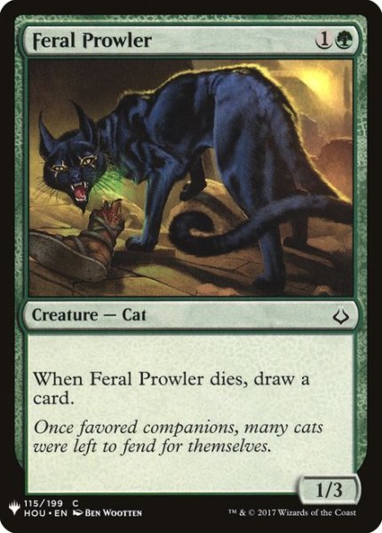 画像1: 残忍な野猫/Feral Prowler (Mystery Booster) (1)