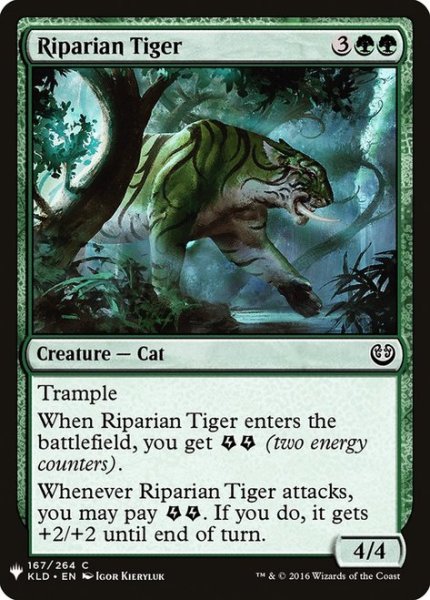 画像1: 水辺の虎/Riparian Tiger (Mystery Booster) (1)