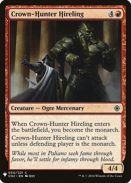 画像1: 王位狙いの雇われ人/Crown-Hunter Hireling (Mystery Booster) (1)