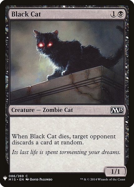 画像1: 黒猫/Black Cat (Mystery Booster) (1)