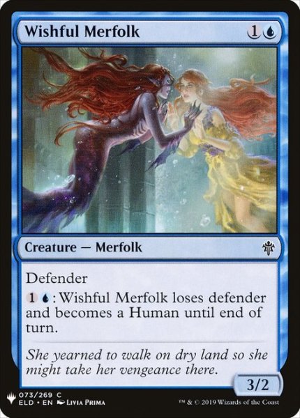 画像1: 切望するマーフォーク/Wishful Merfolk (Mystery Booster) (1)