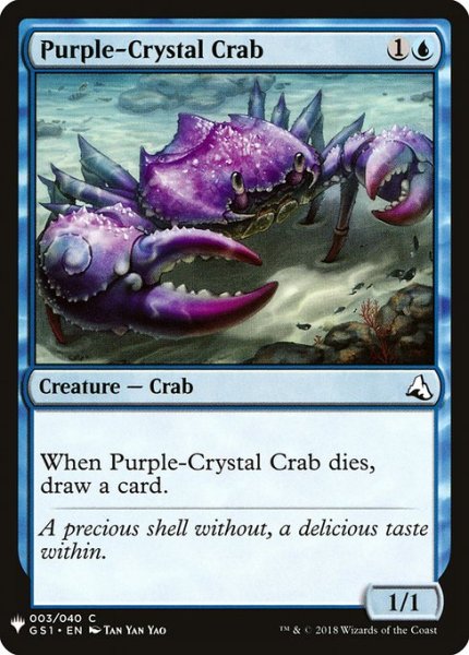 画像1: Purple-Crystal Crab (Mystery Booster) (1)