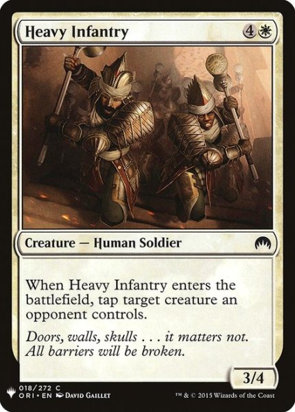 画像1: 重歩兵/Heavy Infantry (Mystery Booster) (1)