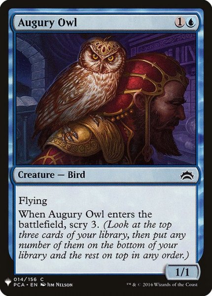 画像1: 占いフクロウ/Augury Owl (Mystery Booster) (1)