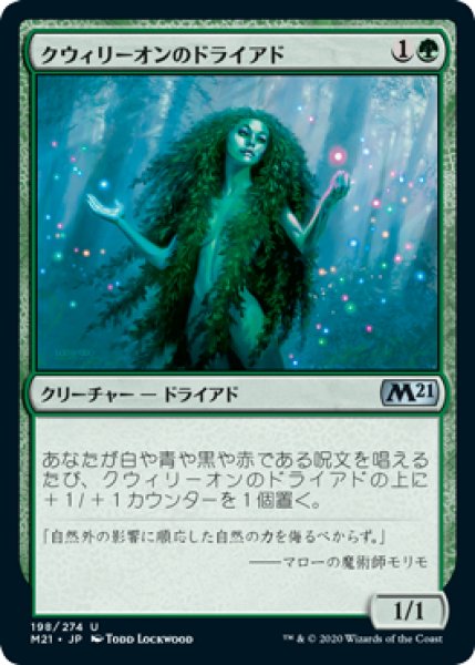 画像1: クウィリーオンのドライアド/Quirion Dryad (M21)《Foil》 (1)