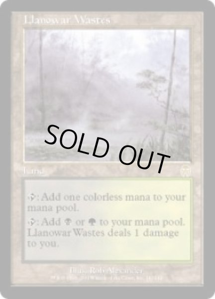 画像1: ラノワールの荒原/Llanowar Wastes (APC)《Foil》 (1)