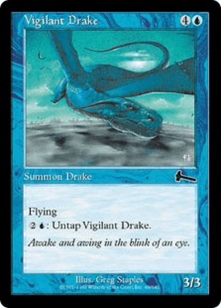 画像1: 用心深いドレイク/Vigilant Drake (ULG)《Foil》 (1)