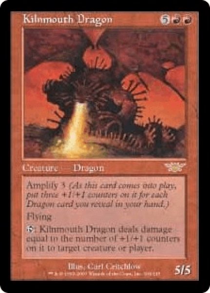 mtg日本語 Foil 窯口のドラゴン/Kilnmouth Dragon LGN - マジック：ザ