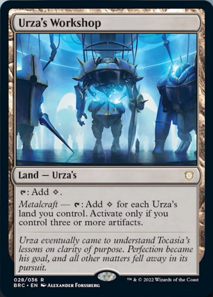 画像1: ウルザの作業場/Urza's Workshop (BRC) (1)