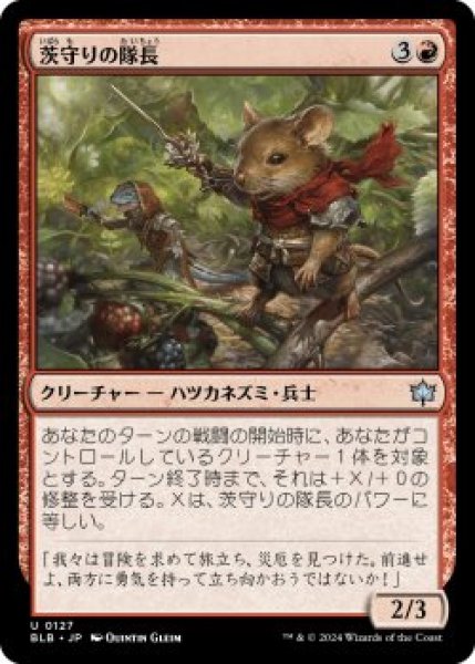 画像1: 茨守りの隊長/Brambleguard Captain (BLB)《Foil》 (1)