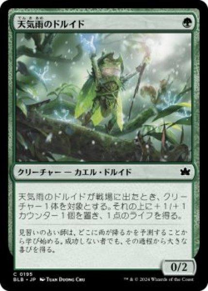 画像1: 天気雨のドルイド/Sunshower Druid (BLB)《Foil》 (1)