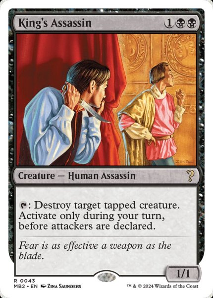 画像1: 王の暗殺者/King's Assassin (MB2) (1)