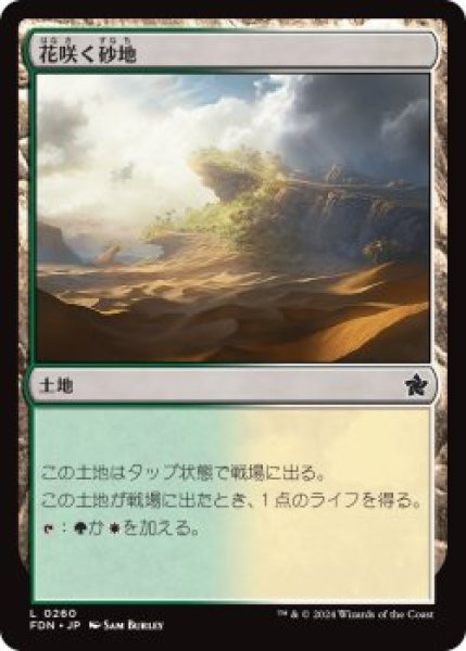 画像1: 花咲く砂地/Blossoming Sands (FDN)《Foil》 (1)