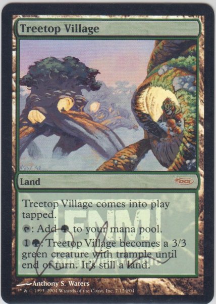 画像1: 樹上の村/Treetop Village (FNM)【サインド】 (1)