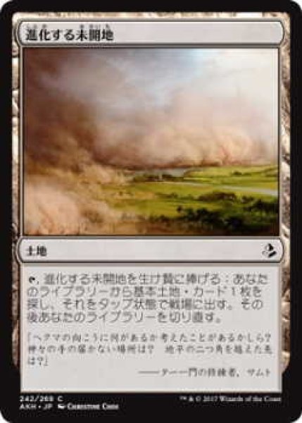 画像1: 進化する未開地/Evolving Wilds(AKH)《Foil》 (1)