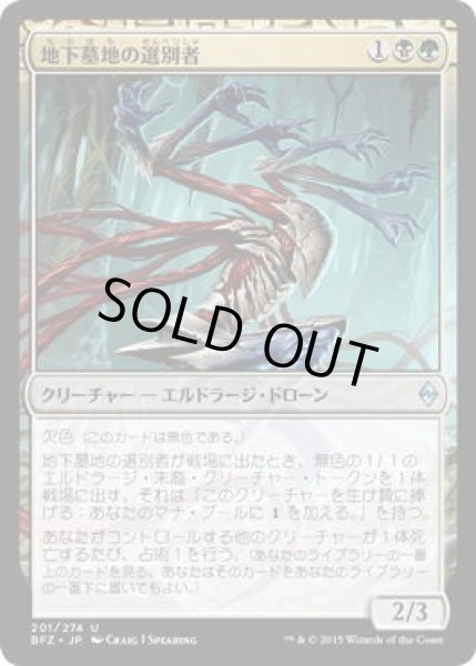 画像1: 地下墓地の選別者/Catacomb Sifter (BFZ)《Foil》 (1)