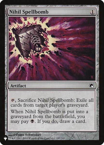 画像1: 虚無の呪文爆弾/Nihil Spellbomb (LST) (1)