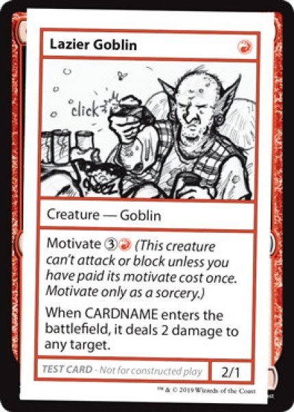 画像1: Lazier Goblin (Mystery Booster)【エンブレム無し】 (1)