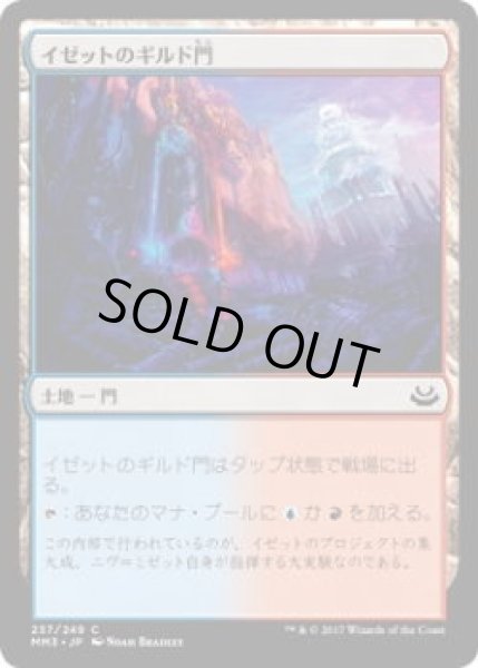 画像1: イゼットのギルド門/Izzet Guildgate (MM3)《Foil》 (1)