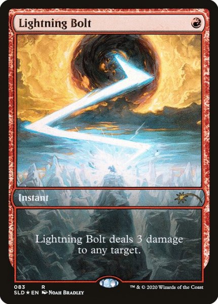 画像1: 稲妻/Lightning Bolt (083) (SLD)《Foil》 (1)