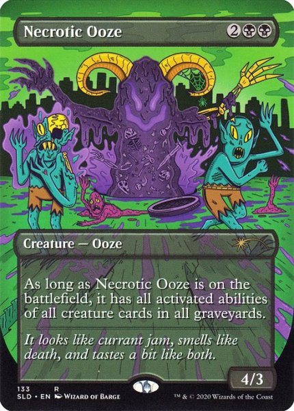 画像1: 壊死のウーズ/Necrotic Ooze (133) (SLD) (1)