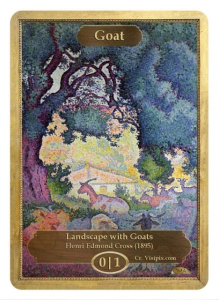 画像1: ヤギ/Goat 【Ver.1】 (CLASSIC ART TOKEN CLASSIC) (1)