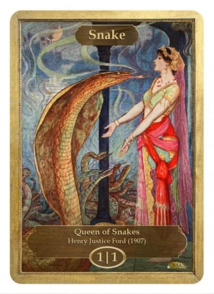 画像1: 蛇/Snake 【Ver.1】 (CLASSIC ART TOKEN CLASSIC) (1)