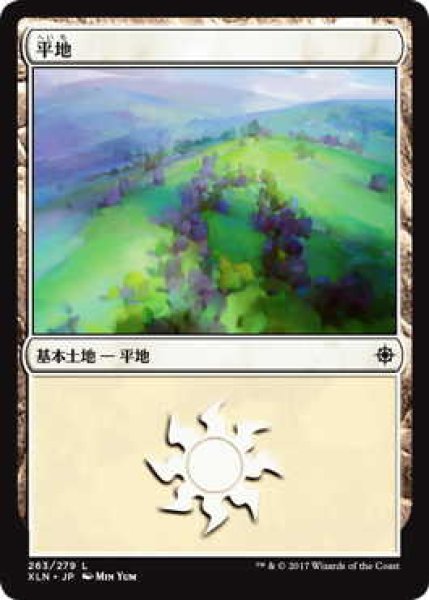 画像1: 平地/Plains【Ver.4】(XLN)《Foil》 (1)